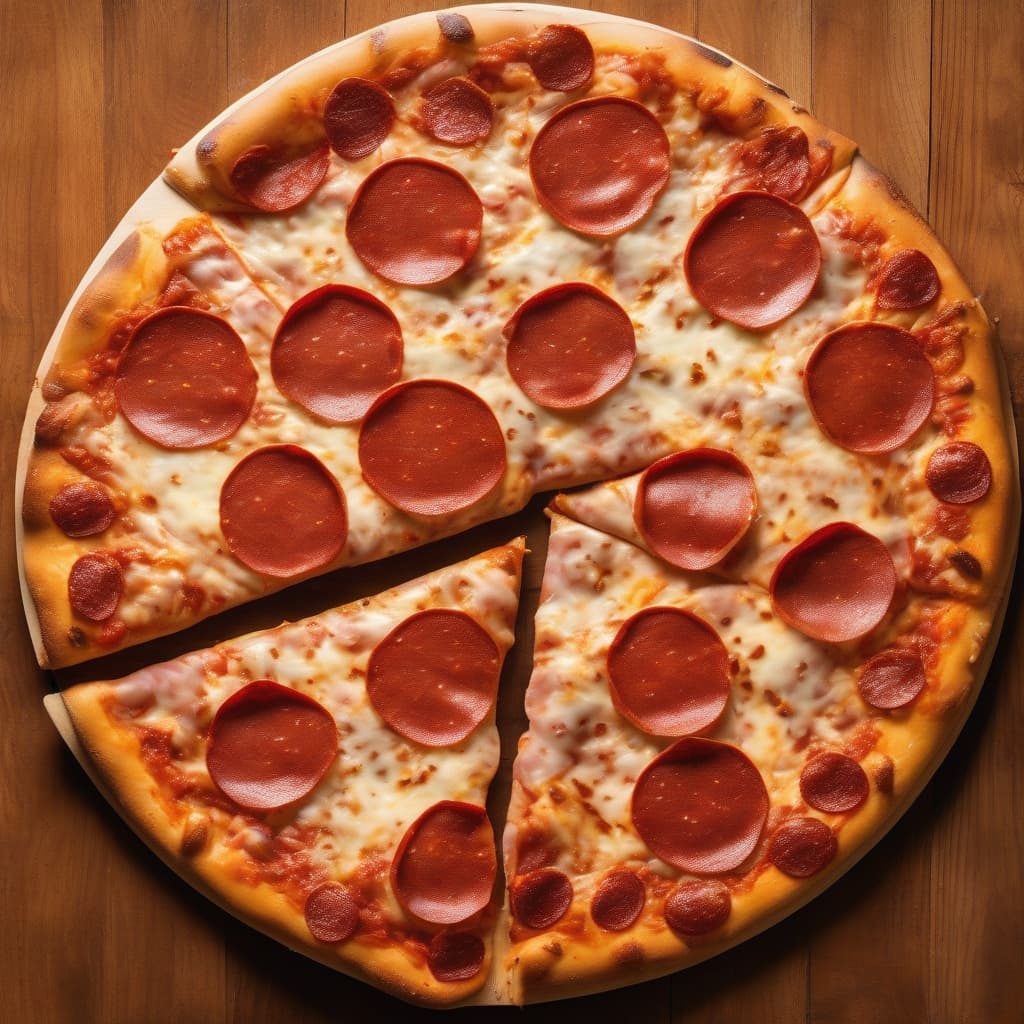 Double Pepperoni Pizza